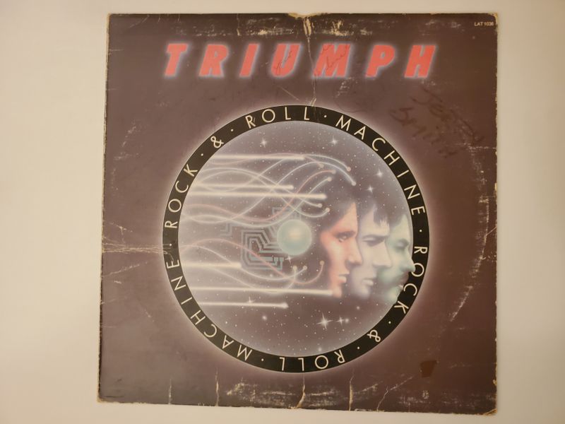 Triumph Rock & Roll Machine vinyl record